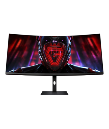 Xiaomi, G34WQi, 34", WQHD, 21:9, 180 Hz, 1 ms, 3440 x 1440 pixels, 350 cd/m², HDMI ports quantity 2, Black, Warranty 24