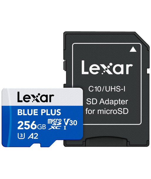 MEMORY MICRO SDXC 256GB UHS-I/W/A LMSBLPL256G-BNANG LEXAR MEMORY MICRO SDXC 256GB UHS-I/W/A LMSBLPL256G-BNANG LEXAR