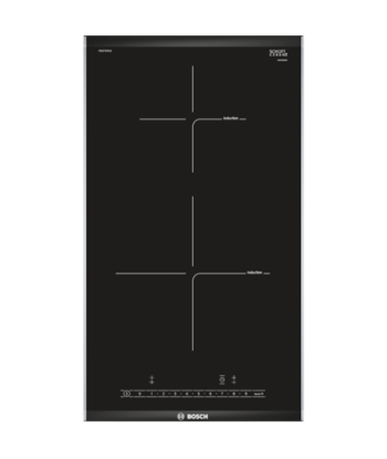 Варочная панель Bosch, PIB375FB1E, Induction, Number of burners/cooking zones 2, Touch, Timer, Black