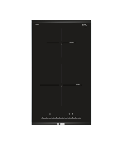 Bosch, Hob, PIB375FB1E, Induction, Number of burners/cooking zones 2, Touch, Timer, Black