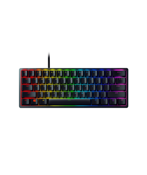 Razer Huntsman Mini Optical Gaming Keyboard, RGB LED light, US, Black, Wired, Clicky Optical Razer Huntsman Mini Optical Gaming Keyboard, RGB LED light, US, Black, Wired, Clicky Optical