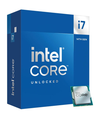 CPU INTEL Desktop Core i7 i7-14700K Raptor Lake 3400 MHz Cores 20 33MB Socket LGA1700 125 Watts GPU UHD 770 BOX