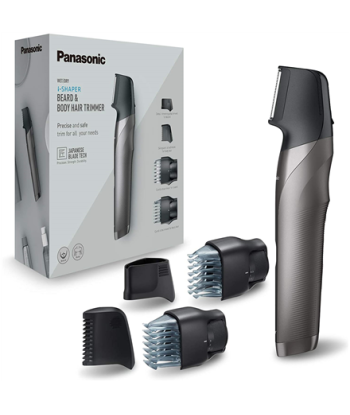 Panasonic, Hair trimmer, ER-GY60-H503, Cordless, Wet & Dry, Number of length steps 20, Step precise 0.5 mm, Black/Silver