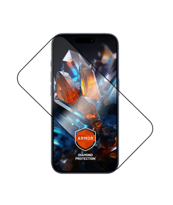 Ultra durable tempered glass FIXED Armor with Anti-dust applicator and AR layer for Apple iPhone 17 Pro, black