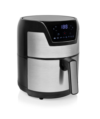 Аэрофритюрница Princess, Digital XXL, 182026, Power 1500 W, Capacity 4.5 L, Black/Stainless Steel