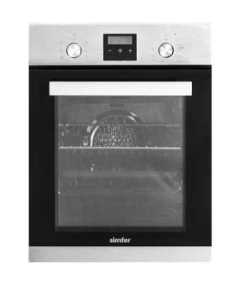 Simfer 4207BERIM.1 47 L, Multifunctional, Manual, Pop-up knobs, Height 54.1 cm, Width 45 cm, Stainless steel