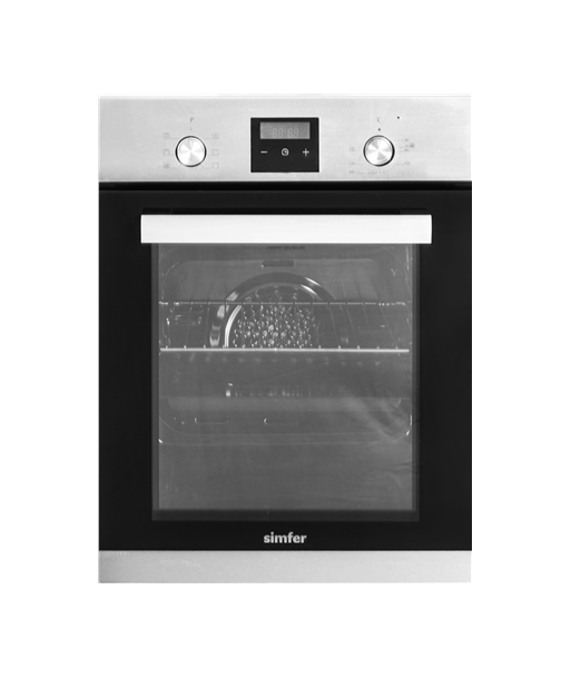 Simfer Oven 4207BERIM.1 47 L, Multifunctional, Manual, Pop-up knobs, Height 54.1 cm, Width 45 cm, Stainless steel Simfer Oven 4207BERIM.1 47 L, Multifunctional, Manual, Pop-up knobs, Height 54.1 cm, Width 45 cm, Stainless steel