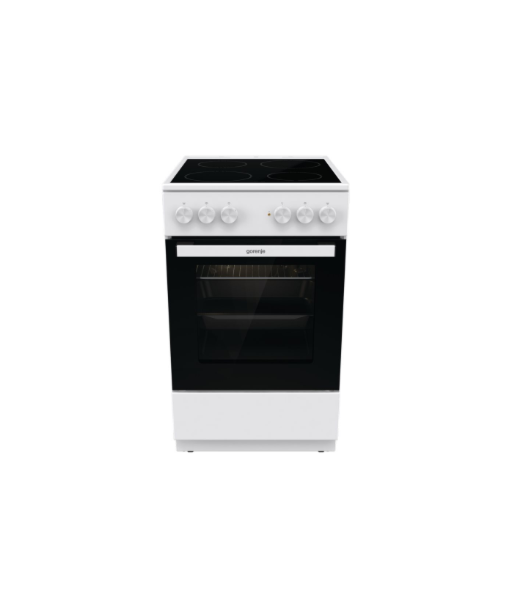 Pliit Gorenje, GEC5A21WG-B, Hob type Electric, Oven type Electric, White, Width 50 cm, Grilling, Depth 59.4 cm, 68 L