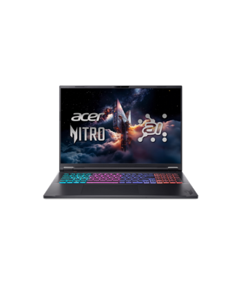 Acer, Nitro 18 AI AN18-61-R40J, Obsidian Black, 18", IPS, WQXGA, 2560 x 1600 pixels, AMD Ryzen AI 7, 350, 16 GB, DDR5