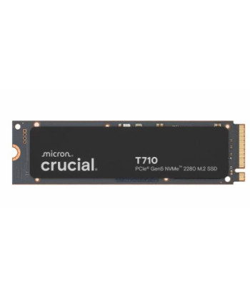 SSD CRUCIAL T710 1TB M.2 PCIe Gen5 NVMe Write speed 13700 MBytes/sec Read speed 14900 MBytes/sec TBW 600 TB CT1000T710SSD8