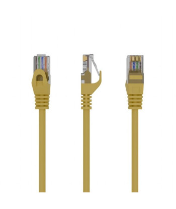 PATCH CABLE CAT6 UTP 0.5M/YELLOW PP6U-0.5M/Y GEMBIRD