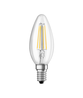 Светодиодная лампа Osram Parathom Classic Filament, E14, 4 Вт (эквивалент 40 Вт), 2700K, недиммируемая