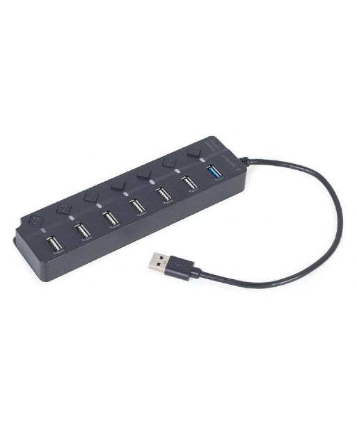 I/O HUB USB3 7PORT/UHB-U3P1U2P6P-01 GEMBIRD I/O HUB USB3 7PORT/UHB-U3P1U2P6P-01 GEMBIRD