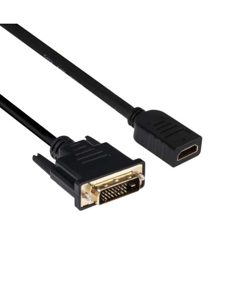 CABLE DVI-D TO HDMI 2M/M/F CAC-1211 CLUB3D CABLE DVI-D TO HDMI 2M/M/F CAC-1211 CLUB3D