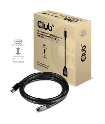 CABLE MINI DP TO DP 1M/M/F CAC-1121 CLUB3D