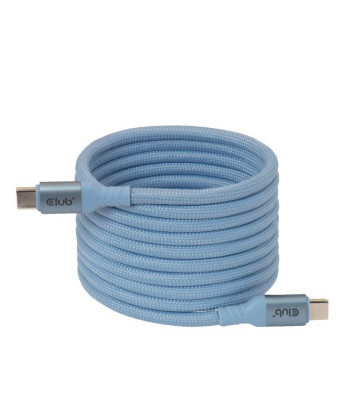 CABLE USB-C TO USB-C 2M/MAGNETIC BLUE CAC-3030 CLUB3D