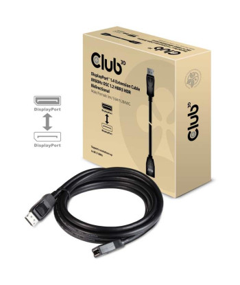 CABLE DP TO DP 3M/M/F CAC-1023 CLUB3D