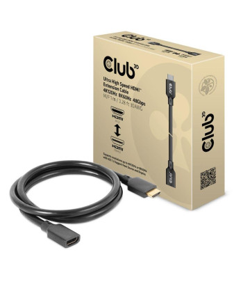 CABLE HDMI TO HDMI 1M/M/F CAC-1322 CLUB3D