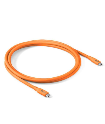 CABLE USB-C TO USB-C 2M/M/M ORANGE CAC-3000 CLUB3D