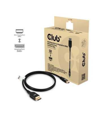 CABLE MINI DP TO DP 1M/M/M CAC-1116 CLUB3D