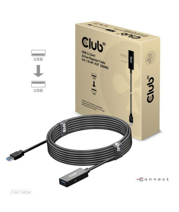 CABLE USB3.2 TO USB3.2 5M/M/F CAC-1404 CLUB3D