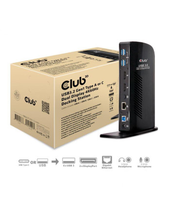 NB ACC DOCKING STATION/USB CSV-1460 CLUB3D