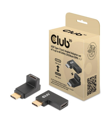 I/O ADAPTER USB-C ANGLED SET/CAC-1528 CLUB3D