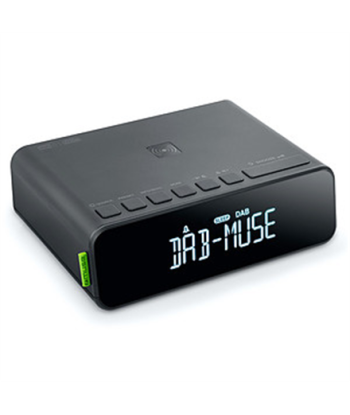 Muse, Alarm function, M-175 WI, AUX in, Alarm Clock, Black