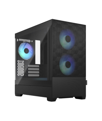 Fractal Design, Pop Mini Air RGB, Side window, Black TG Clear Tint, mATX, Mini ITX, Power supply included No, ATX