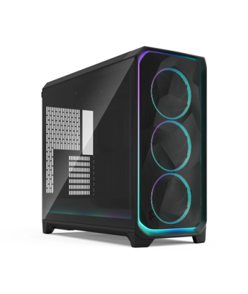 Fractal Design Meshify 3 XL, Ambience Pro RGB Black TG Light Tint, ATX, Power supply included No