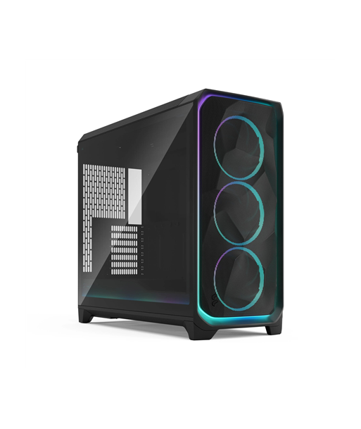 Fractal Design Meshify 3 XL, Ambience Pro RGB Black TG Light Tint, ATX, Power supply included No