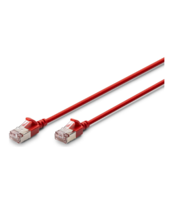 Digitus CAT 6A F-FTP Slim Patch Cable, 0.3 m | DK-1632-A-003S-R | Red