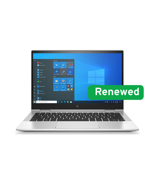 HP RENEW, Grade B, EliteBook x360 830 G8, 13.3", i5-1145G7, 16 GB, SSD, 256 GB, Intel Iris Xe Graphics, Windows 11 Pro