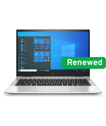 HP RENEW, Grade A, EliteBook x360 830 G8, 13.3", i5-1145G7, 16 GB, SSD, 256 GB, Intel Iris Xe Graphics, Windows 11 Pro