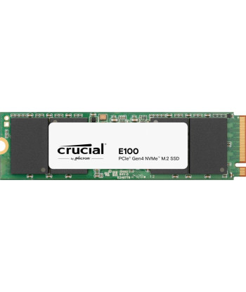 SSD CRUCIAL E100 2TB M.2 NVMe Write speed 4500 MBytes/sec Read speed 5000 MBytes/sec CT2000E100SSD8