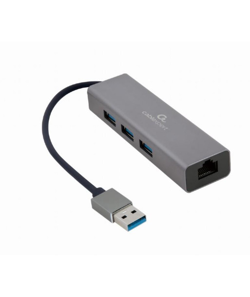 I/O ADAPTER USB3 TO LAN RJ45/3xUSB3 A-AMU3-LAN-01 GEMBIRD I/O ADAPTER USB3 TO LAN RJ45/3xUSB3 A-AMU3-LAN-01 GEMBIRD