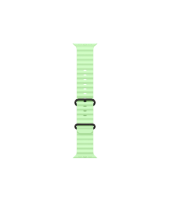 Apple 49mm Neon Green Ocean Band - Black Titanium Finish