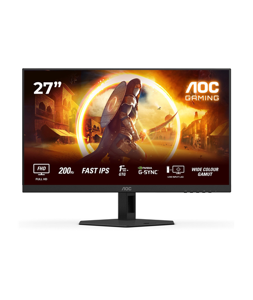 AOC 27G4HRE 27“ 1920x1080/16:9/300 cd/m²/0.5ms/HDMI, DisplayPort, Headphone out AOC 27G4HRE 27“ 1920x1080/16:9/300 cd/m²/0.5ms/HDMI, DisplayPort, Headphone out