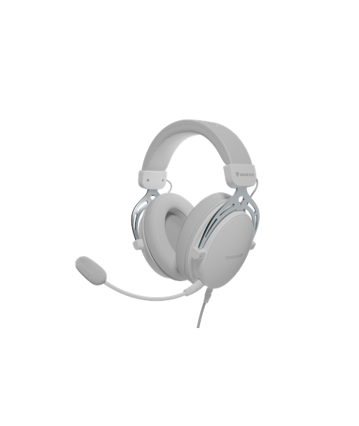 Genesis, Toron 531, Wired, Over-Ear, Microphone, White
