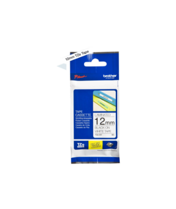 Brother, TZ-231 Laminated Tape, Black on White, TZe, 8 m, 1.2 cm