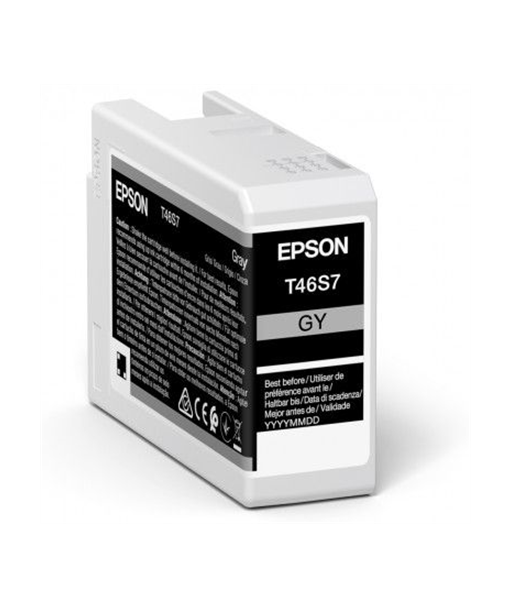 Epson UltraChrome Pro 10 ink, T46S7, Ink cartrige, Grey
