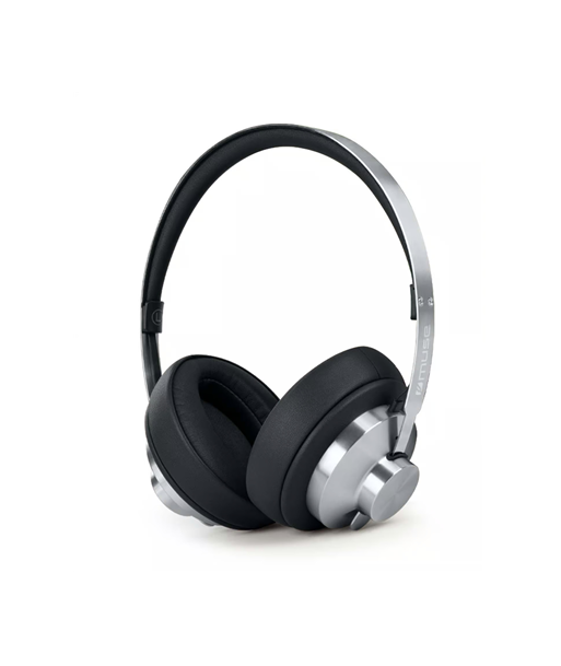 Muse Stereo Headphones, M-298 SBL, Bluetooth, ANC, Black/Silver
