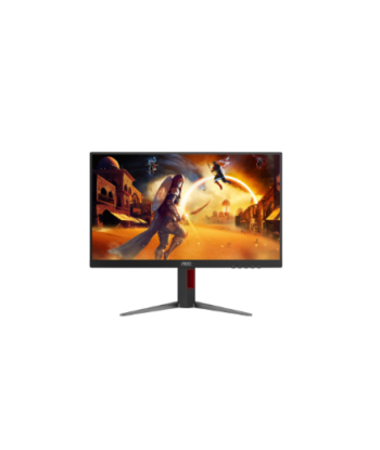 AOC, 24G4HA, 24", Fast IPS, FHD, 16:9, 200 Hz, 0.5 ms, 1920 x 1080 pixels, 300 cd/m², HDMI ports quantity 2, Black, Red