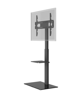 Goobay 58526 TV Floor Stand Basic (Size L), Black