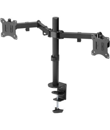 Goobay Dual Monitor Mount Flex, Black