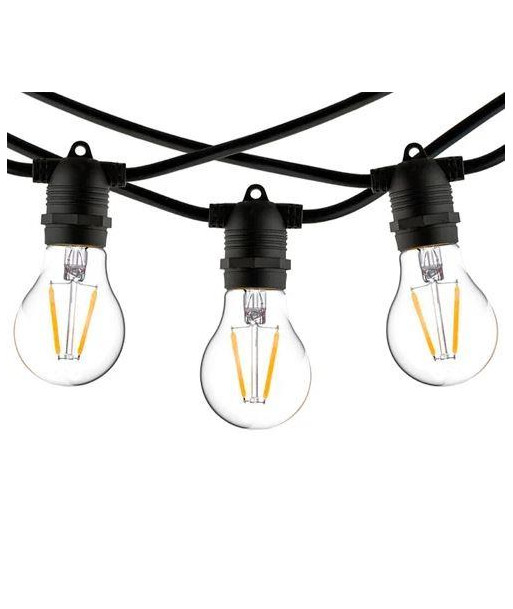 LAMP LED GARLAND GARDEN STRING/E27 15M VS-613 VISIONAL