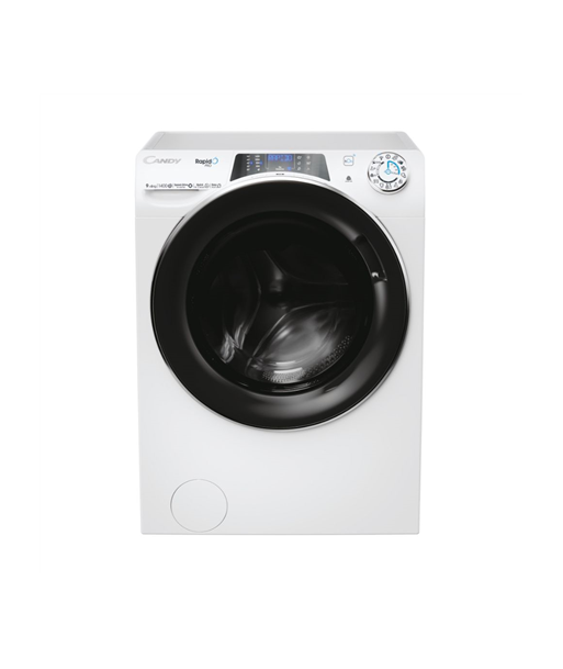 Candy RPW4966BWMBC/1-S Washing Machine with Dryer, A/D, Front loading, Depth 58 cm, Washing 9 kg, Drying 6 kg, White Candy