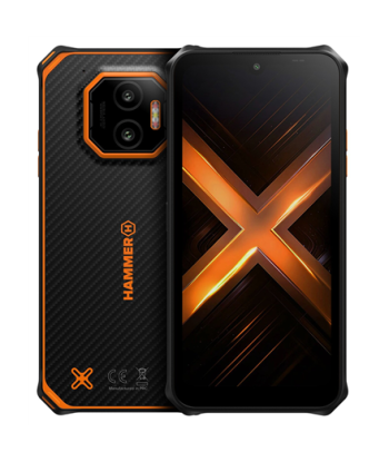 Hammer Energy X2, Orange, 6.1", IPS, 1560 x 720 pixels, Mediatek, Internal RAM 6 GB, 128 GB, Dual SIM, 4G, Main camera