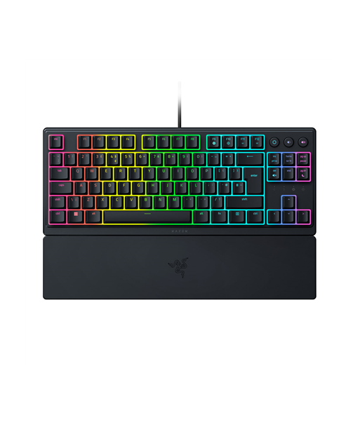Mänguklaviatuur Razer, Ornata V3 Tenkeyless, Mechanical, Wired, RGB LED light, US, Black