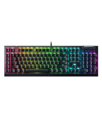 Mehaaniline klaviatuur Razer, BlackWidow V4 X, Wired, US, Black, Yellow Mechanical Switches